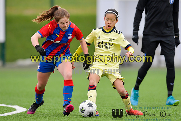 20220122-143614 Crystal Palace FC Girls U12 v Arsenal FC Girls U12