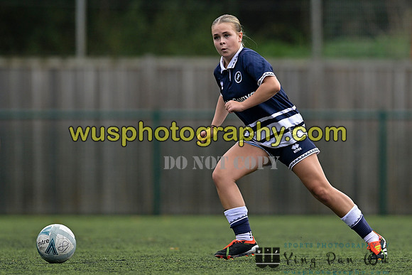20241026-113818A Millwall Lionesses U16 v Welling United Academy Girls U16