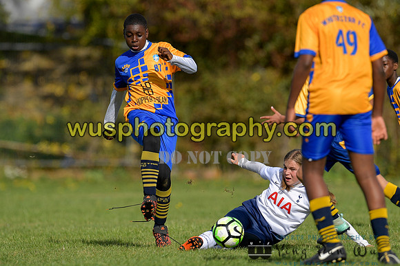 20181007-113123 Tottenham Hotspur Girls U14 v White Star Boys U14