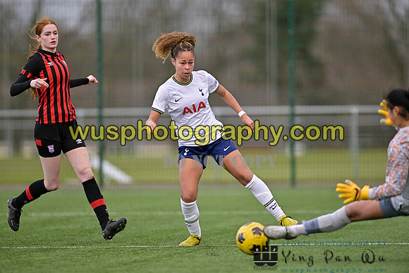 20230201-151017E Tottenham Hotspur Women FC WSL Academy U21 v Ipswich Town Women FC U21