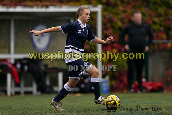 20241026-103638A Millwall Lionesses U16 v Welling United Academy Girls U16