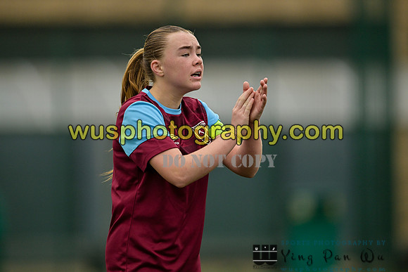 20241109-102707 West Ham United Performance Claret Girls U14 v Oxford United Girls U14