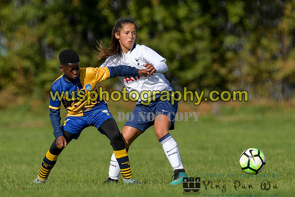 20181007-113141A Tottenham Hotspur Girls U14 v White Star Boys U14