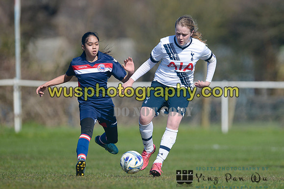 20160402-111840-2 Denham United Girls U14 v Tottenham Hotspur Girls U14