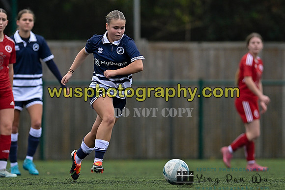 20241026-111943 Millwall Lionesses U16 v Welling United Academy Girls U16