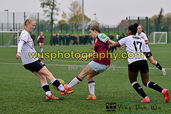 20241109-133830A West Ham United Warriors Girls U16 v Charlton Athletic Academy Girls U16