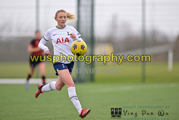 20230201-142415E Tottenham Hotspur Women FC WSL Academy U21 v Ipswich Town Women FC U21