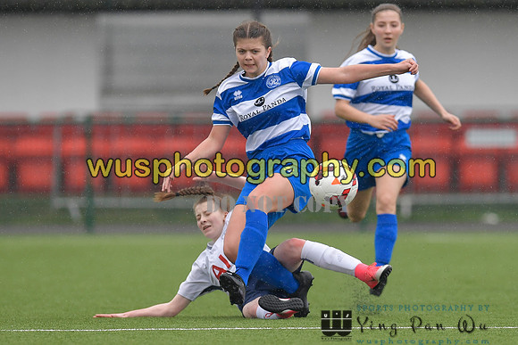 20180415-165257C Queens Park Rangers Girls U16 v Tottenham Hotspur Girls U15
