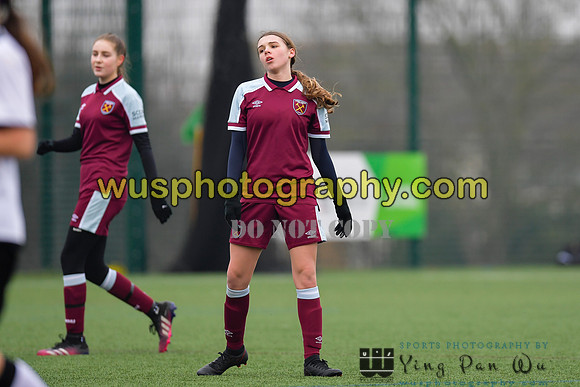 20220115-132844 West Ham United Academy Girls U14 v Notts County FC Girls U14