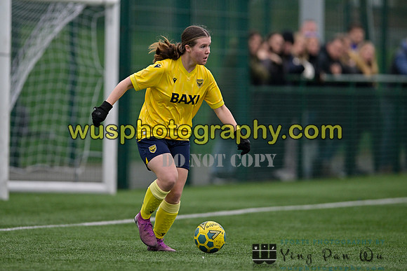 20241109-100654 West Ham United Performance Claret Girls U14 v Oxford United Girls U14