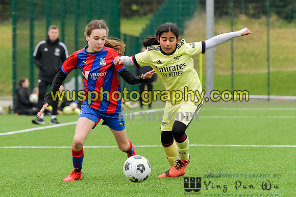20220122-150305A Crystal Palace FC Girls U12 v Arsenal FC Girls U12