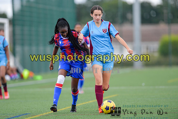 20220924-145456A West Ham United Performance Girls U16 v Crystal Palace FC Girls U16