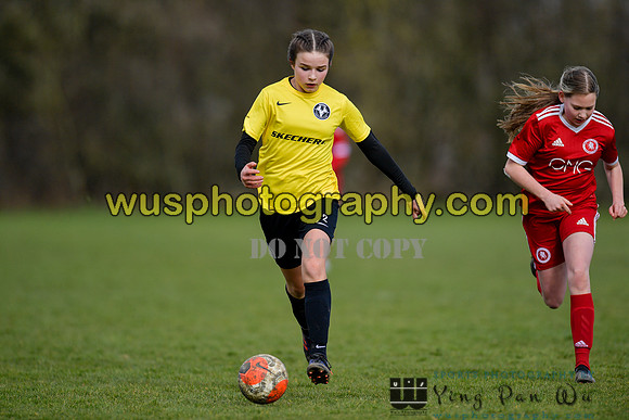 20220312-133523B Watford Ladies FC U14 Warriors v Welling United Girls U14