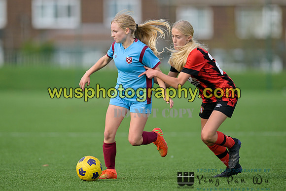 20221022-153649A West Ham United Performance Girls U15 v PLYR Baypoint CF Girls U15
