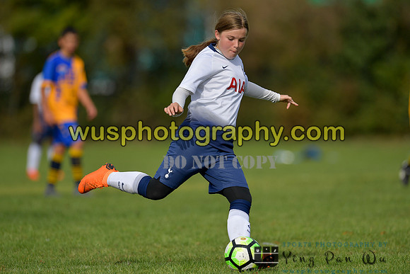 20181007-115103B Tottenham Hotspur Girls U14 v White Star Boys U14
