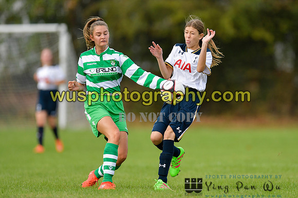 20161002-104757 Tottenham Hotspur Girls U14 v Writtle Minors FC Girls U14
