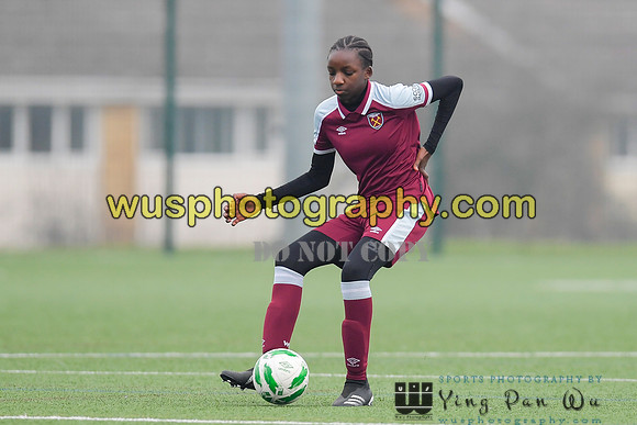 20220115-133351 West Ham United Academy Girls U14 v Notts County FC Girls U14