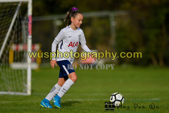 20171028-100642 Tottenham Hotspur Girls U11 v St Albans City Youth Girls U11 South
