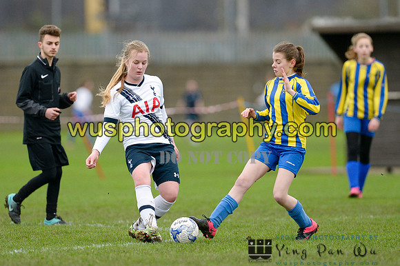 20160206-113433-7 Tottenham Hotspur Girls U14 v Harvesters FC Girls U14
