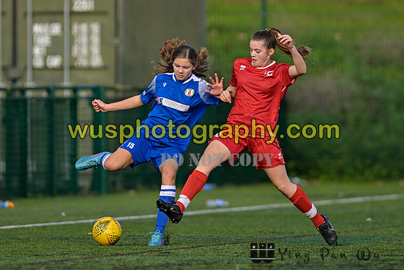 20221126-123719D Grays Athletic FC Girls U14 v MK Dons FC Girls U14