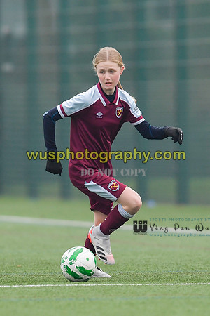 20220115-133833 West Ham United Academy Girls U14 v Notts County FC Girls U14