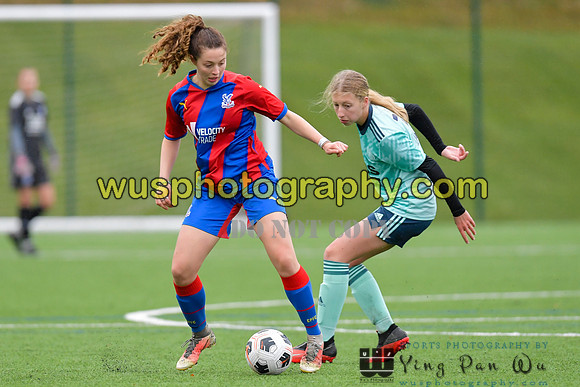 20211127-124054 Crystal Palace FC Girls U16 v Leicester City Women's FC Blues U16