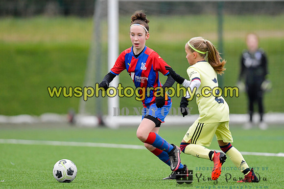 20220122-152819 Crystal Palace FC Girls U12 v Arsenal FC Girls U12