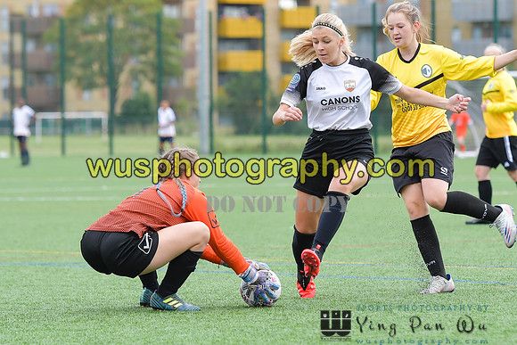 20210821-100459 London Bees Academy U14 v Kent Football United Girls U14