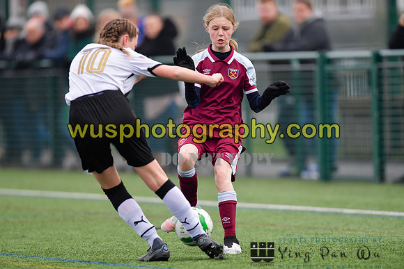 20220115-132954 West Ham United Academy Girls U14 v Notts County FC Girls U14