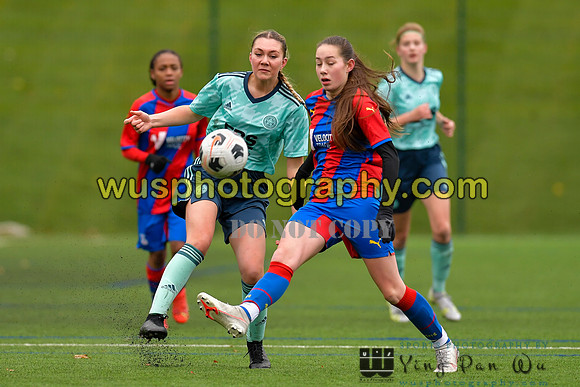 20211127-122915 Crystal Palace FC Girls U16 v Leicester City Women's FC Blues U16