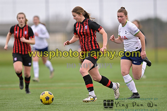 20230201-140640E Tottenham Hotspur Women FC WSL Academy U21 v Ipswich Town Women FC U21