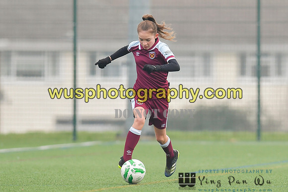 20220115-131323A West Ham United Academy Girls U14 v Notts County FC Girls U14