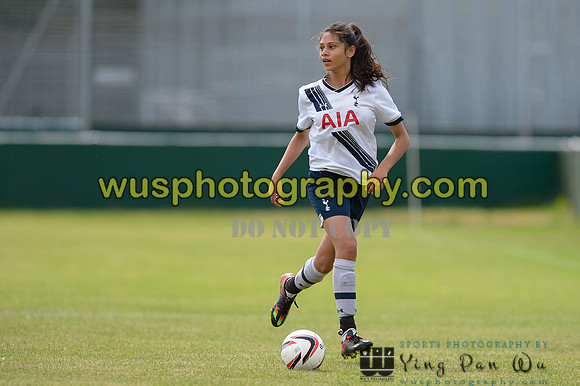 20160820-124035-2 Tottenham Hotspur Girls U14 v Yaxley FC Girls U14