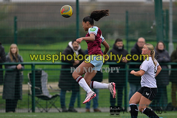 20241109-124836 West Ham United Warriors Girls U16 v Charlton Athletic Academy Girls U16