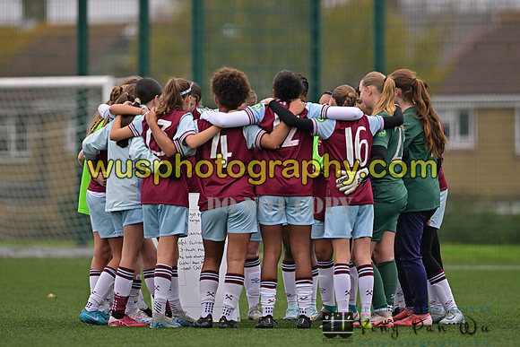 20241130-095852 West Ham United Warriors Girls U14 v Fareham Town Youth FC Girls U14