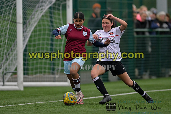 20241109-131000A West Ham United Warriors Girls U16 v Charlton Athletic Academy Girls U16
