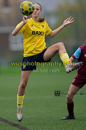 20241109-102754 West Ham United Performance Claret Girls U14 v Oxford United Girls U14