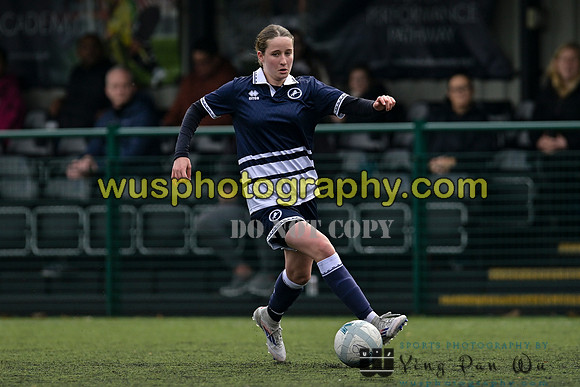 20241026-114133 Millwall Lionesses U16 v Welling United Academy Girls U16
