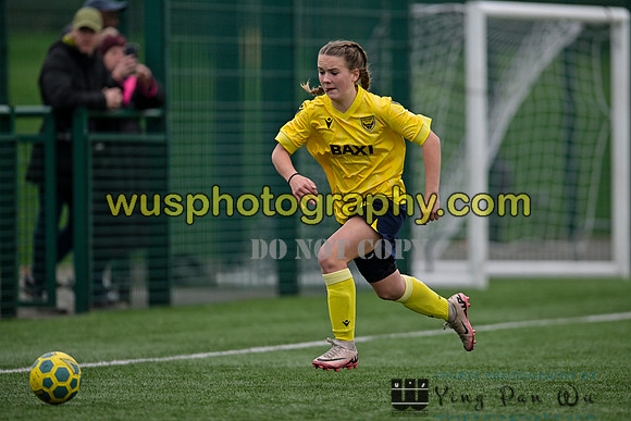 20241109-100658 West Ham United Performance Claret Girls U14 v Oxford United Girls U14