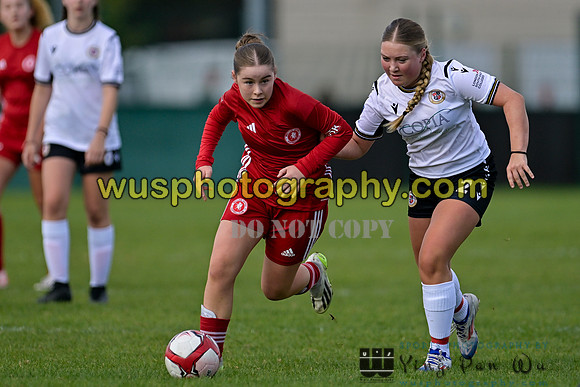 20241005-114536 Welling United Academy Girls U14 v Bromley FC Academy Girls U14