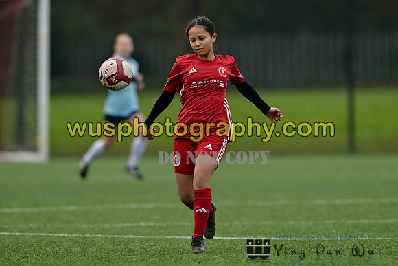 20250215-125527 Welling United Academy Girls U13 v ST Sports FC Girls U13