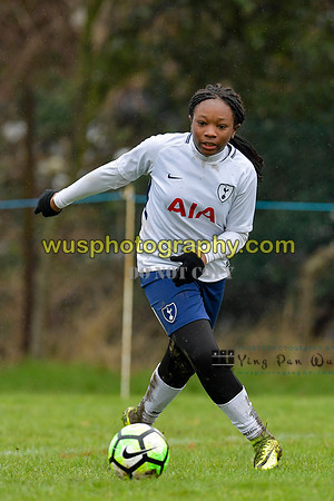 20180203-121130 Tottenham Hotspur Girls U13 v Pro Direct Academy BXB Girls U13 White
