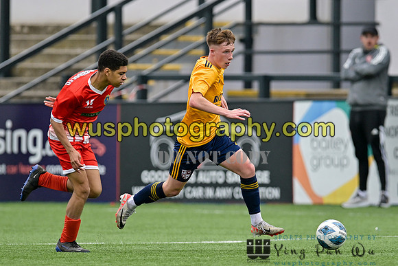 20240504-163926 Woking FC U16 v Ladybridge FC U16