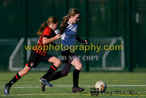 20220319-153915 London Bees Academy U14 v AFC Bournemouth Girls U14