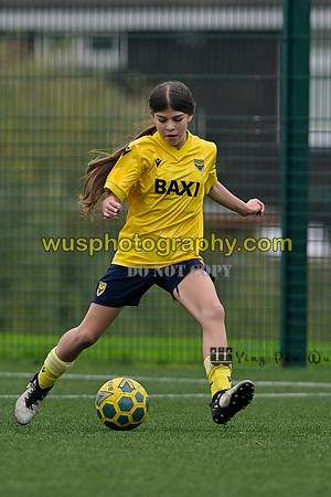 20241109-101714A West Ham United Performance Claret Girls U14 v Oxford United Girls U14