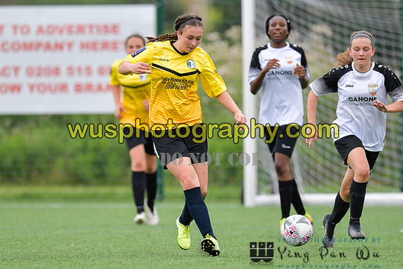 20210821-114133A London Bees Academy U14 v Kent Football United Girls U14