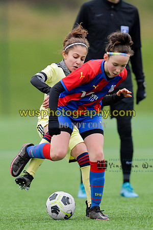20220122-152356 Crystal Palace FC Girls U12 v Arsenal FC Girls U12