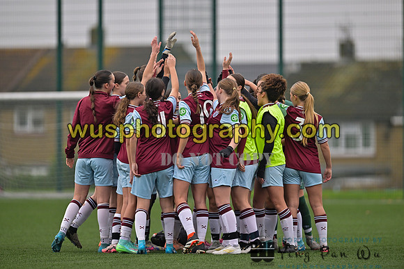 20241130-120551 West Ham United Warriors Girls U16 v AFC Bournemouth Girls Academy U16