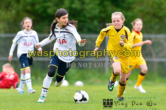 20150426-110936-2 Tottenham Hotspurs Girls U11 v Sutton United Girls U11