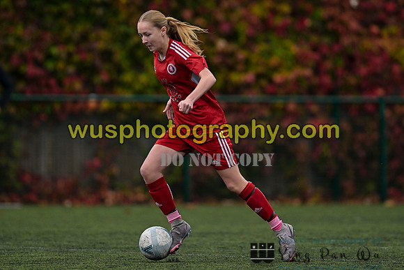 20241026-110425 Millwall Lionesses U16 v Welling United Academy Girls U16